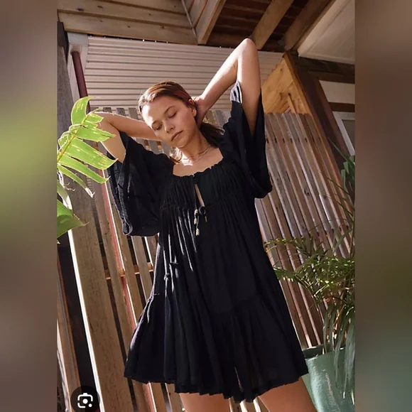 Free People NWT Like Never Before Tunic Mini Dress Size Medium. - Picture 2 of 11